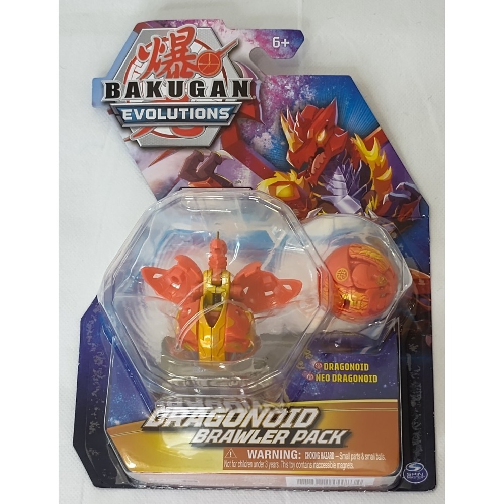 BAKUGAN Evolutions Dragonoid Brawler‎ Fun Game! Brand New SEE BB6.5WA2053
